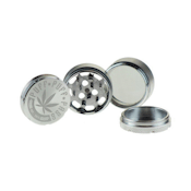Silver 3 Piece small - Puff Puff Pass Grinder