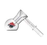 Clear Hammer Bubbler - Wonder Buds Glass