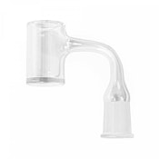 GEAR Premium Quartz 14mm Female  90 Degree Seamless Thick Botom Banger  W/Beveled Edge