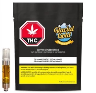 Glacial Gold - 1G - ANYTIME 1:1 FUZZY MANGO VAPE