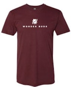 American Apparel Unisex Polycotton Tee - Cranberry - L