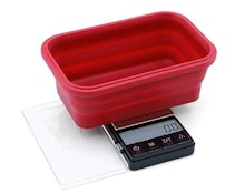 Crimson - Collapsible Bowl Scale - 1000g x 0.1g - Black