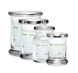 Humble and Fume - Medium 420 Science Pop Top write and Erase - Glass Jar