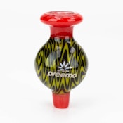 Switchback Bubble Carb Cap - Red
