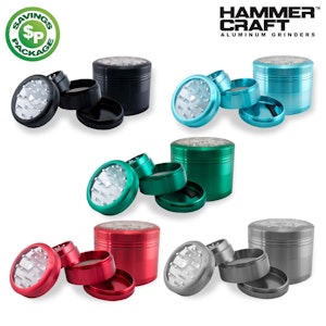 Hammercraft - 2' 2.5" CLEAR TOP HAMMERCRAFT GRINDER - BLUE