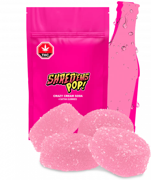 18 CRAZY CREAM SODA GUMMIES