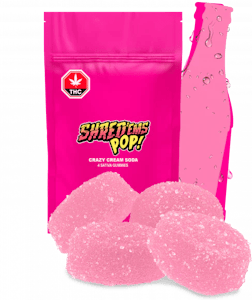 Shred'ems Pop! - 18 CRAZY CREAM SODA GUMMIES