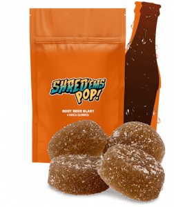 Shred'ems Pop! - 18G ROOT BEER BLAST GUMMIES