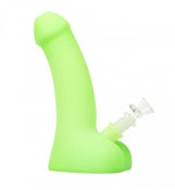 9" Head Honcho Water Pipe- Glow-in-the-Dark