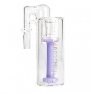 GEAR Premium - 14mm 90 Degree Recycler Ash Catcher - Purple
