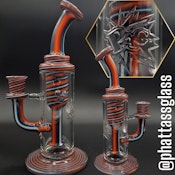 Phatt Ass Glass - Rigs - Blue Wig Wag Incycler