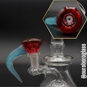 Ouro Boro - 14mm Single Hole Gold Ruby w/ Zen