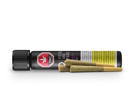 Pistol and Paris - Blackberry Breath Prerolls 3 x 0.5 gr Indica