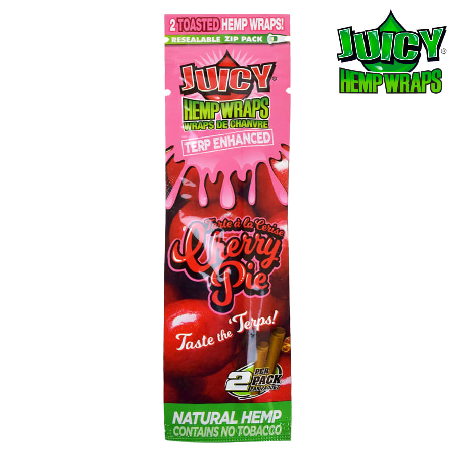Cherry Pie Terp Enhanced Hemp Wraps