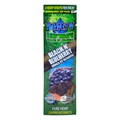 Juicy Jays Hemp Wraps - Black and Blueberry - 2 pack