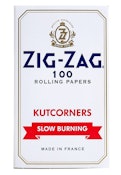 Zig Zag Rolling Papers - White Kutcorners | 100 pack