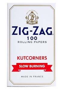 Zig Zag - Zig Zag Rolling Papers - White Kutcorners | 100 pack