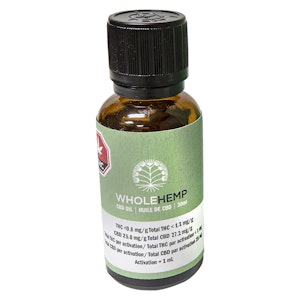 WholeHemp - Full Spectrum CBD Oil - WholeHemp - 30ml