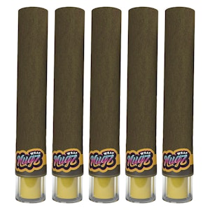 Nugz - Glass Tip Blank Hemp Wraps 5 Pack - NUGZ