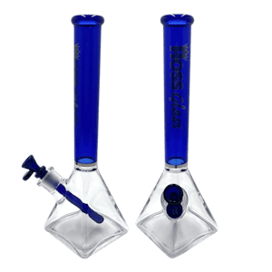 Hoss - 12"  Hoss Pyramid Base Beaker