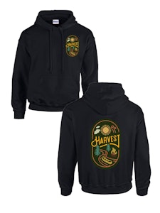 Eighty-Nine Imprinting - XL - Hoodie with "Harvest" on back (no "Cannabis")