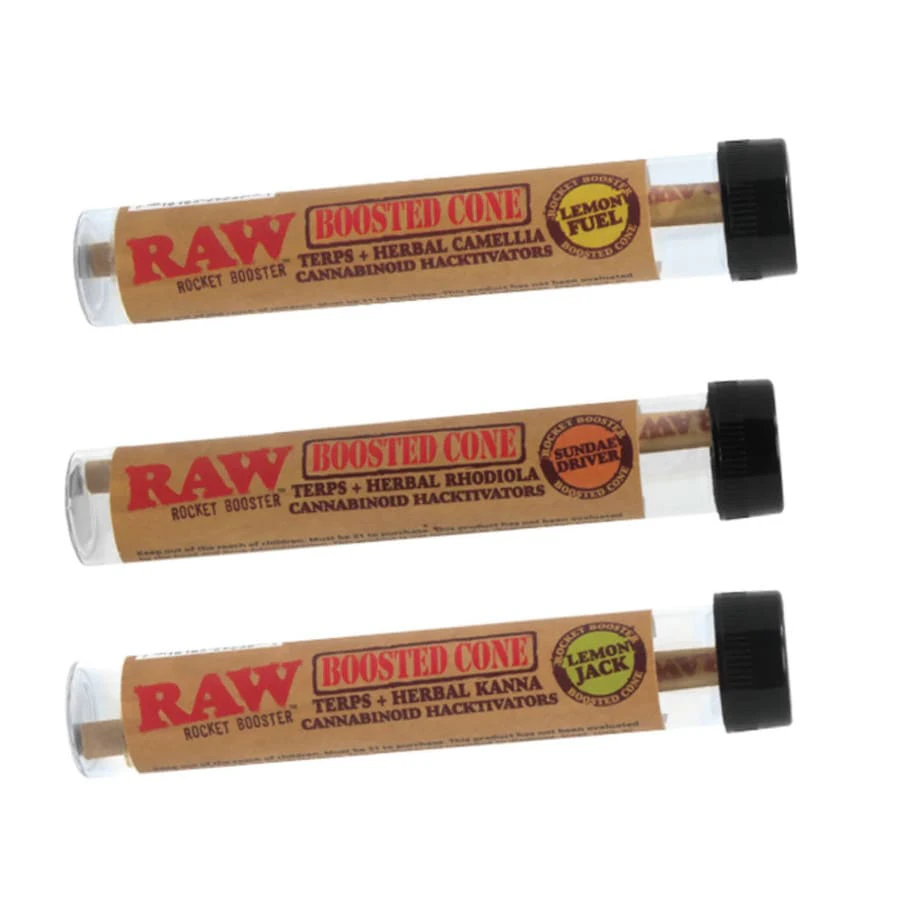 HUMBLE + FUME - RAW Rocket Booster Terpenes Cones Flavour: Lemon Fuel Main Image