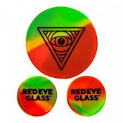 Silicone Water Pipe Cleaning Caps (Red Eye Glass)