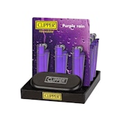 Clipper Purple Rain Metal Lighters