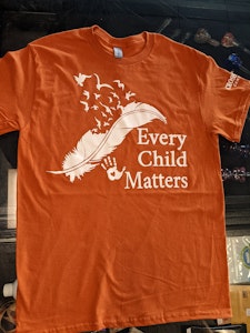 Outline Design - Orange Every Child Matters - X-Large
