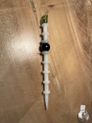 Glass Dab Tool - White/Green