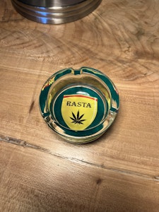 Accessories - Glass Ashtray - Rasta