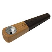 Black & Brown Slab Wood Pipe