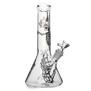 Red Eye Glass  - 12" SKELEBONG BEAKER
