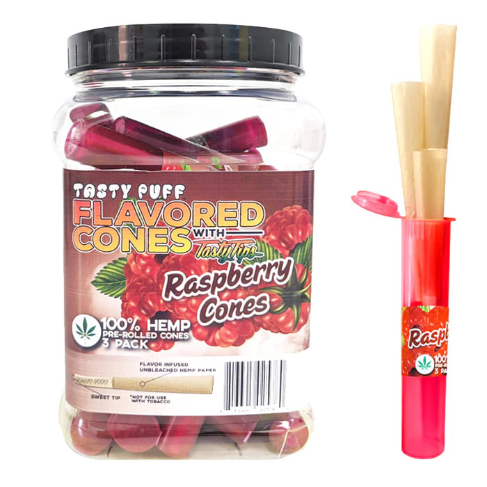 MAPLE CRAFT - Raspberry Tasty Puff Cones Main Image