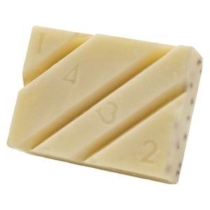 Indiva 1432 - Cookies & Cream 1:1 THC:CBD 1pc White Chocolate Indiva 1432