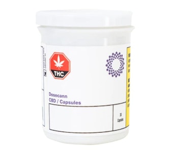 Dosecann - Dosecann - CBD 25 Capsules (30pc)