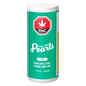 INDIVA INC. - PEARLS | Sour Apple THC 5 Pack