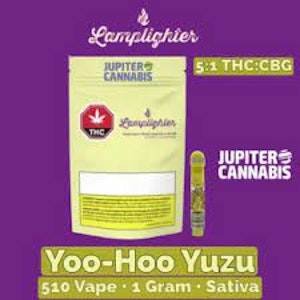 Lamplighter - Lamplighter Yoo-hoo Yuzu CBG + THC 1.0 g Prefilled Vape Cartridge