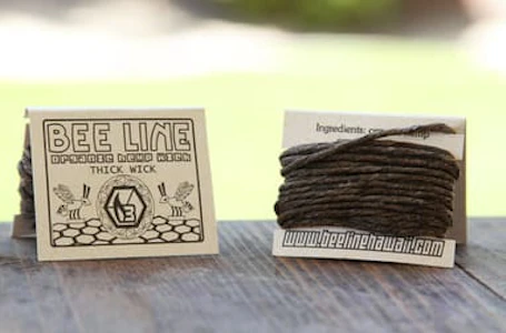 Smoke Arsenal  - BEE LINE Hemp Wick 9'