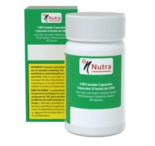 Naturally Nutra - Naturally Nutra - 100mg CBD Capsules