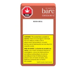 Simply Bare - Simply Bare - Organic Rosin Roll (3x0.5g)