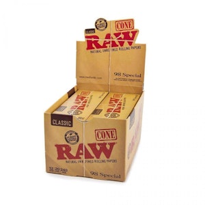 West Coast Gifts  - RAW - CLASSIC 98 Special -  20 Cones in PACK