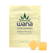 WANA - WANA JAPANESE CITRUS YUZU 2:1 SOUR GUMMI Blend - 9g