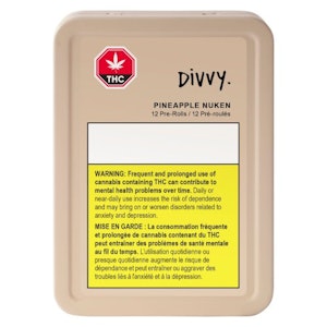 Divvy - PINEAPPLE NUKEN PRE-ROLL - 12x0.35g