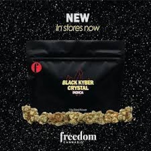Freedom Cannabis - Black Kyber Crystal 14 g Dried Flower