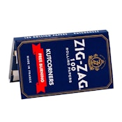 ROLLING PAPERS | ZIG ZAG BLUE | DOUBLE WINDOW