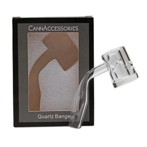  CannAccessories - Quartz Reactor Banger 14mm Male 45 Degree - CannAccessories