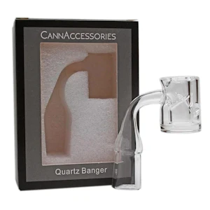  CannAccessories - Quartz Reactor Banger 14mm Female 90 Degree - CannAccessories