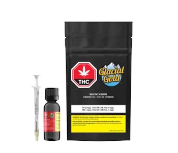 Glacial Gold - MAX THC 30 DROPS | 35ml