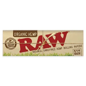 Raw - Organic Hemp Rolling Papers